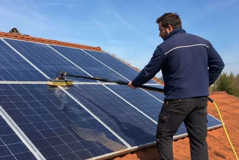 Nettoyage et entretien de panneaux solaires à Peyrehorade